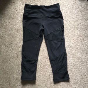 Glyder cropped mesh leggings